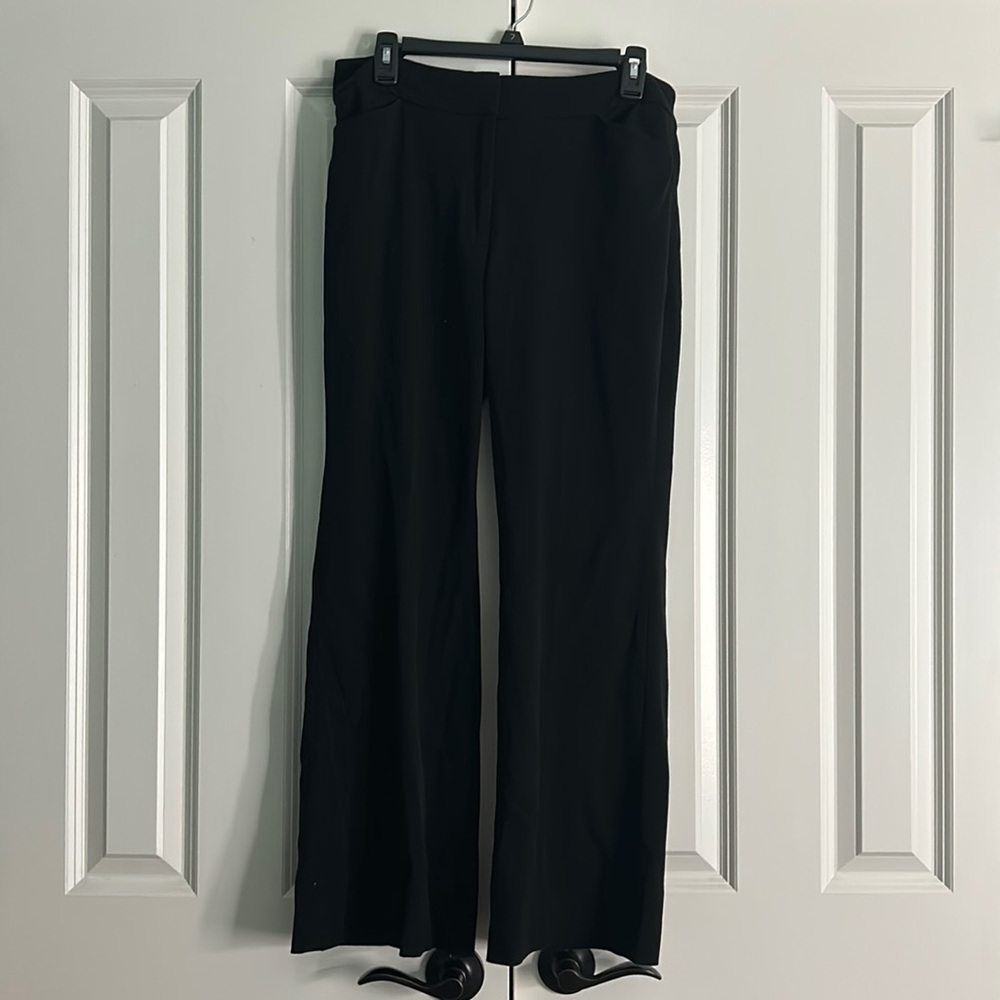 White House Black Market Black Slacks Size 10 Short